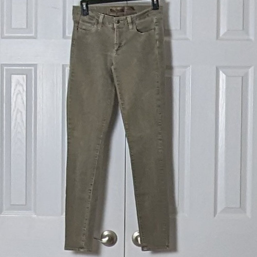 PAIGE Women's Straight Leg Verdugo Jegging Jeans  Size 27 Sage Green